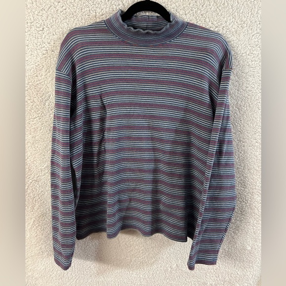 WOMENS STUDIO WORKS STRIPED TOP - Picture 1 of 2